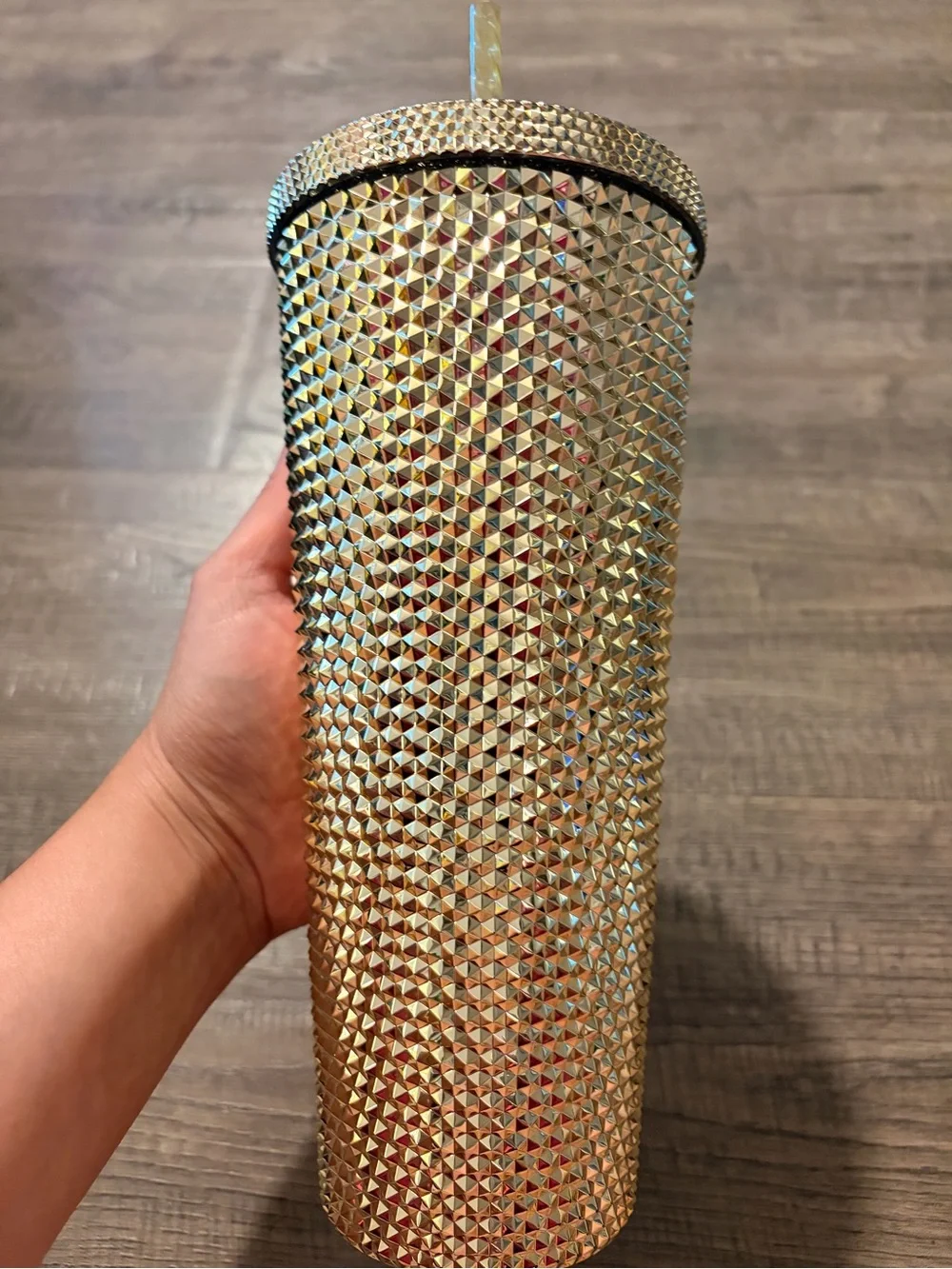 Starbucks Gold Studded Tumbler